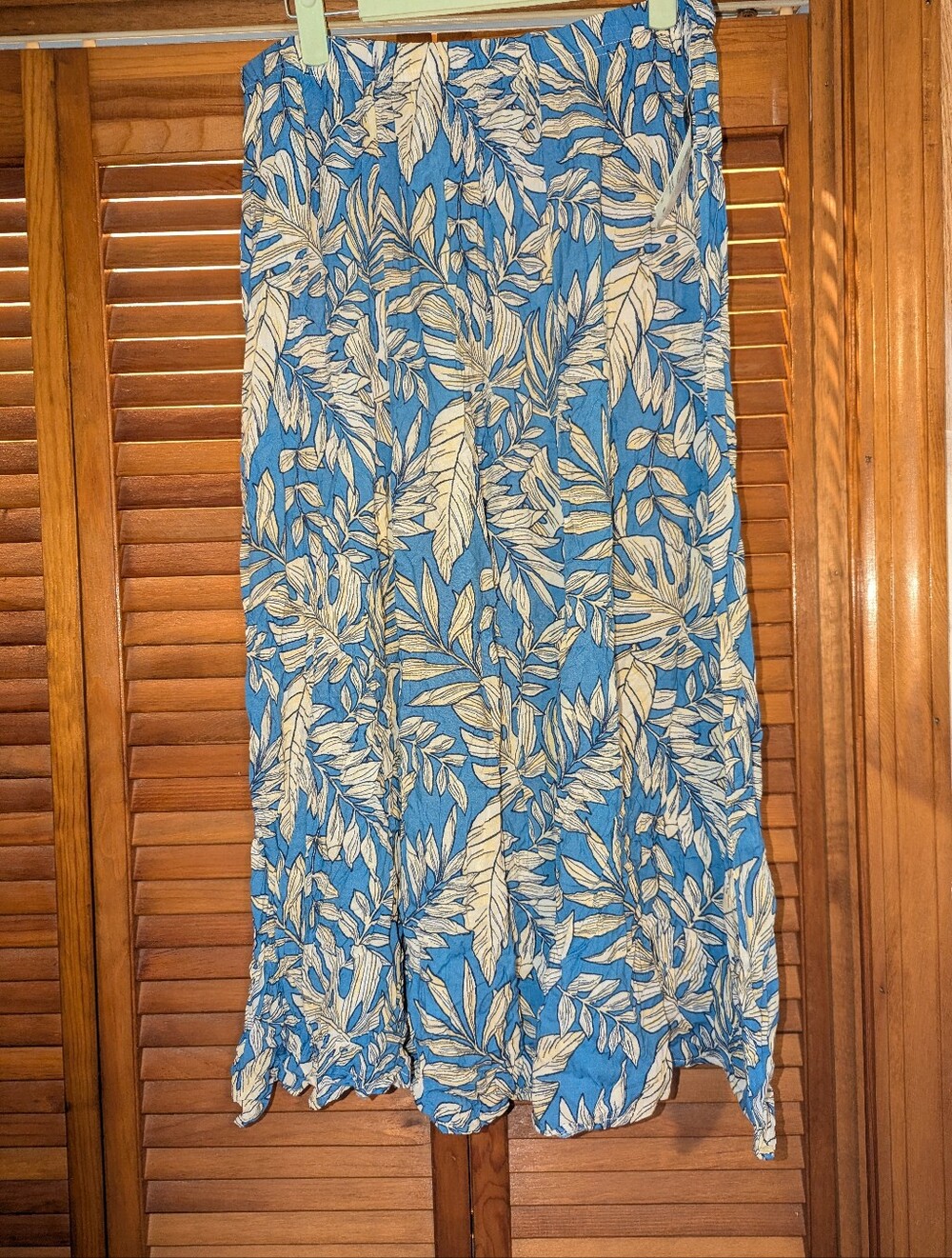 Vintage NWT floral Tropical Casual Flowy Skirt